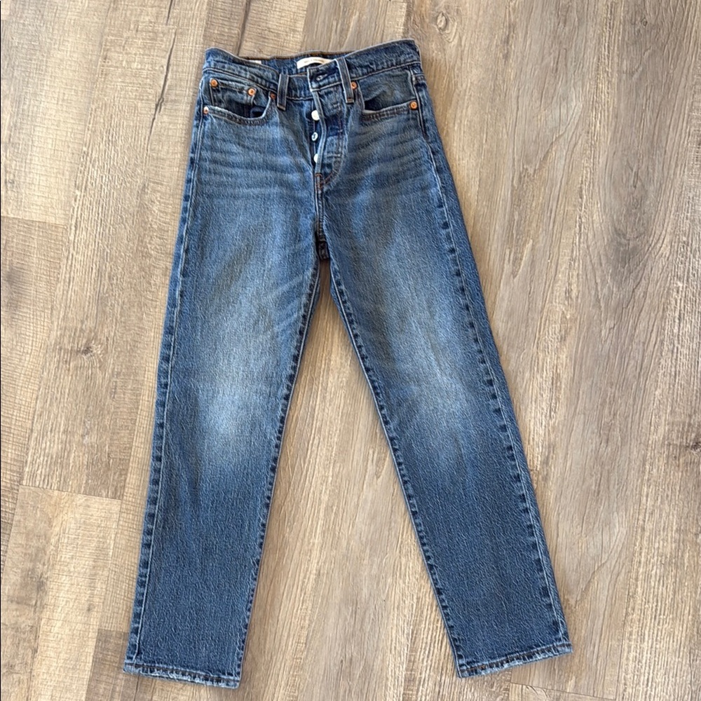 Levi's Blue Straight Leg Women's Jeans